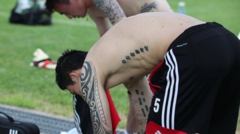 恒大众将纹身大起底：被称为国足“纹身一哥”的张琳芃究竟有多霸气？